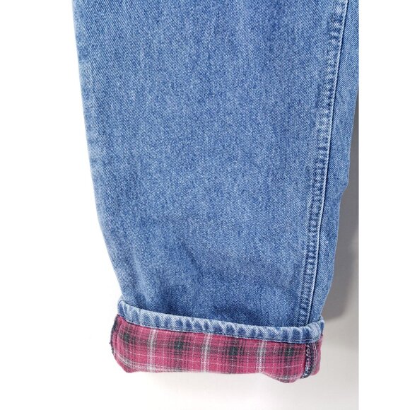 Gander Mountain Mens Size 42x32 Relaxed Fit Flannel Lined Jeans - Picture 5 of 11